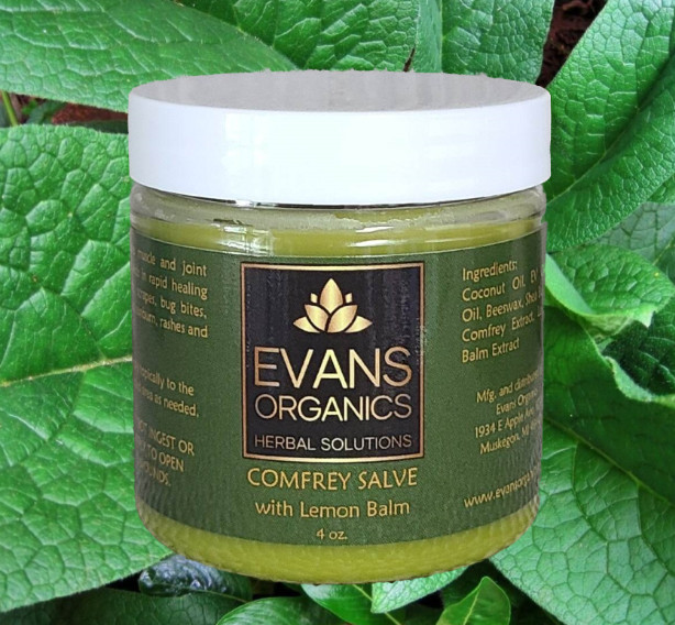 Comfrey Healing Salve 4 oz - Free Shipping!