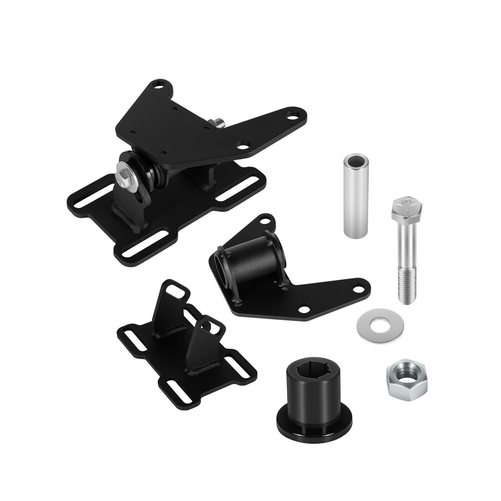 For LS Conversion Engine Swap Mounts Adjustable with Hardware Fit for GM Body