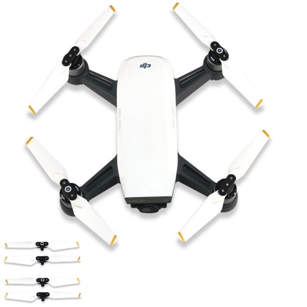 2Pairs Propeller Fast Release Foldable Snap-on Accessory For DJI SPARK 4730F