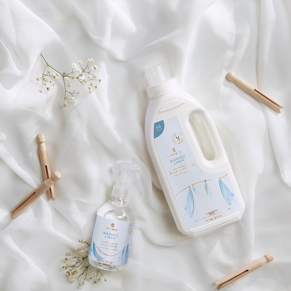 Thymes Linen Spray - 9 Fl Oz - Washed Linen