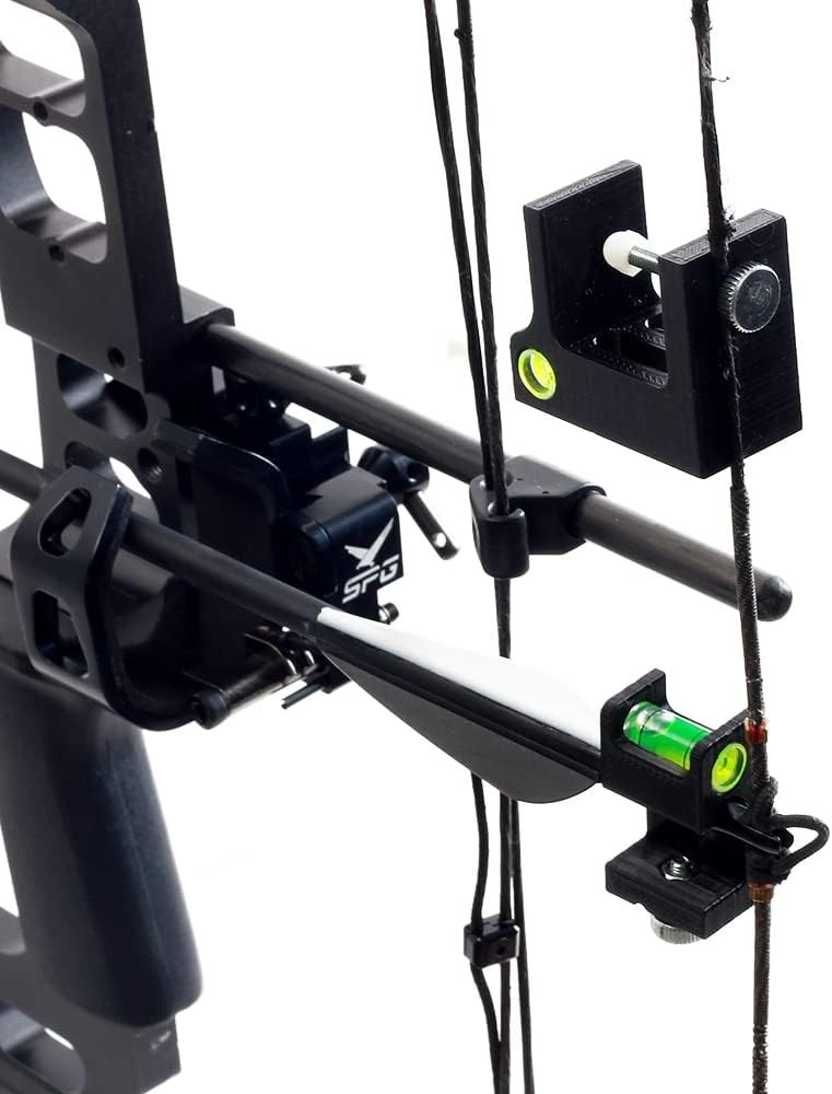 SOPOGER Archery Level Multifunctional Bow Tuning Tools for Rest Black