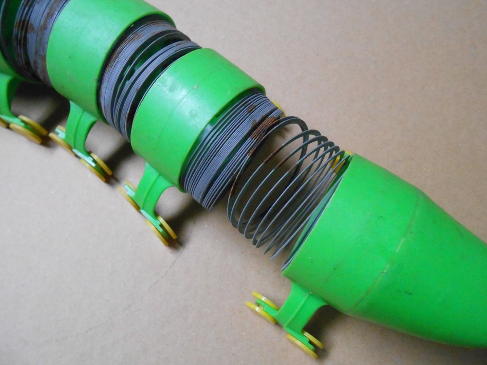 Vintage Caterpillar Slinky Pull Toy