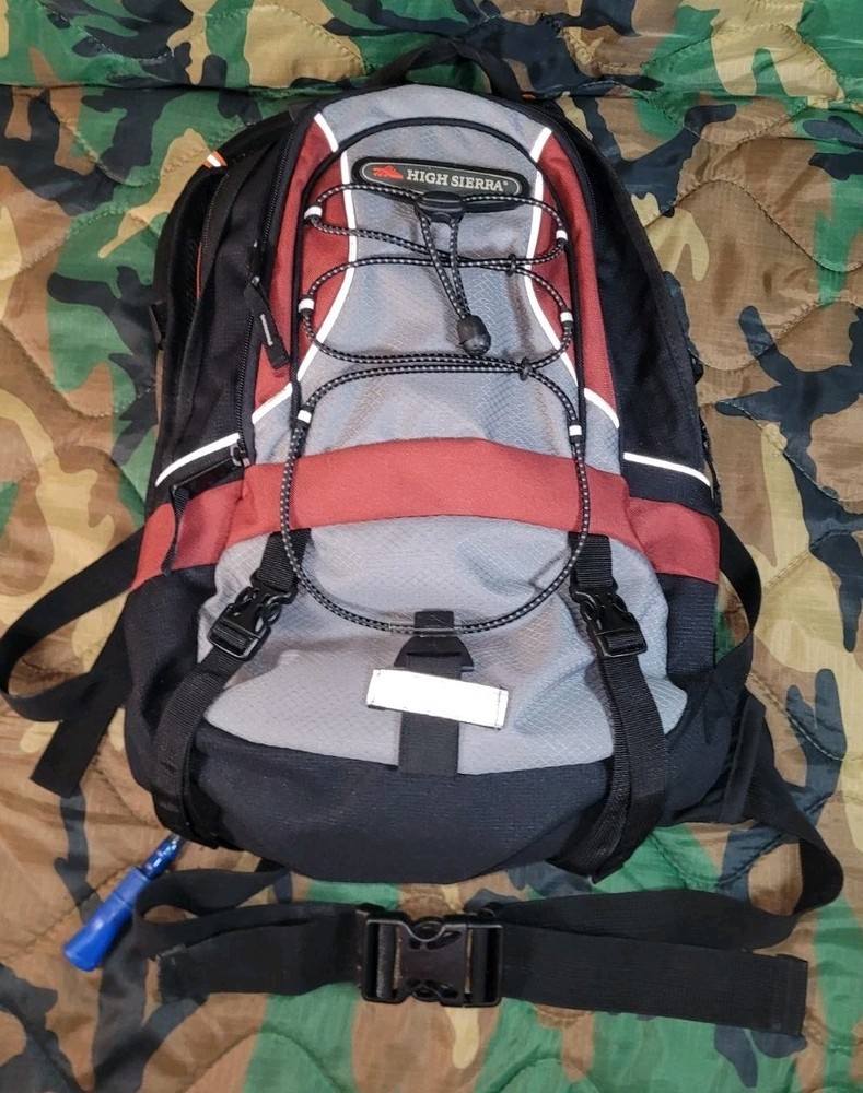 high sierra hydration pack backpack Red High Air Flow