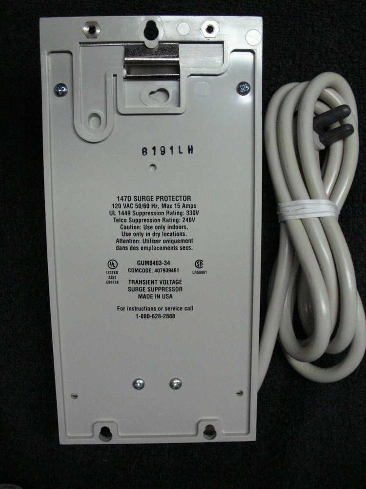 LUCENT 1 EACH 147D 4AC/3PH SURGE PROTECTOR 407939461 S1