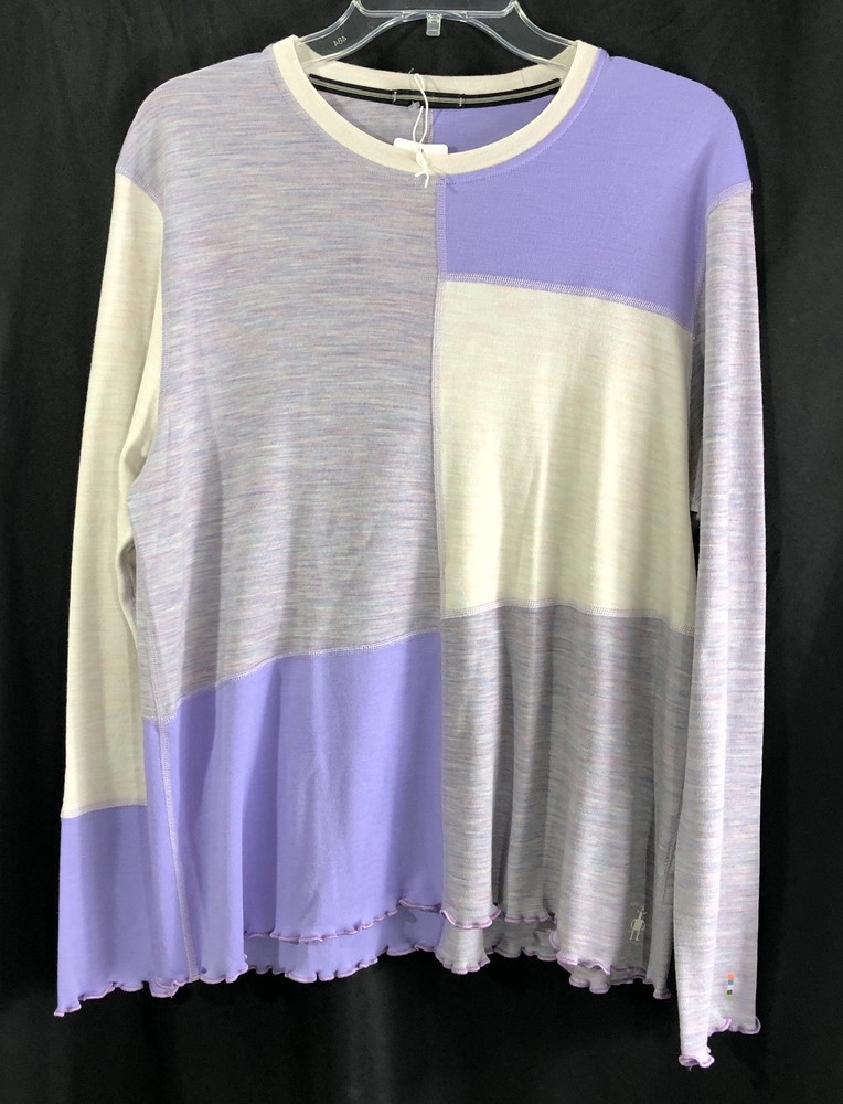 SmartWool Base Layer Top Purple Eclipse Heather Women Size XL - NWT