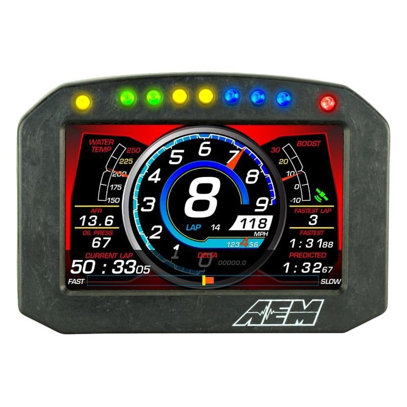 CD-5 Flat Panel Dash Monitor w Internal GPS & Data Logging