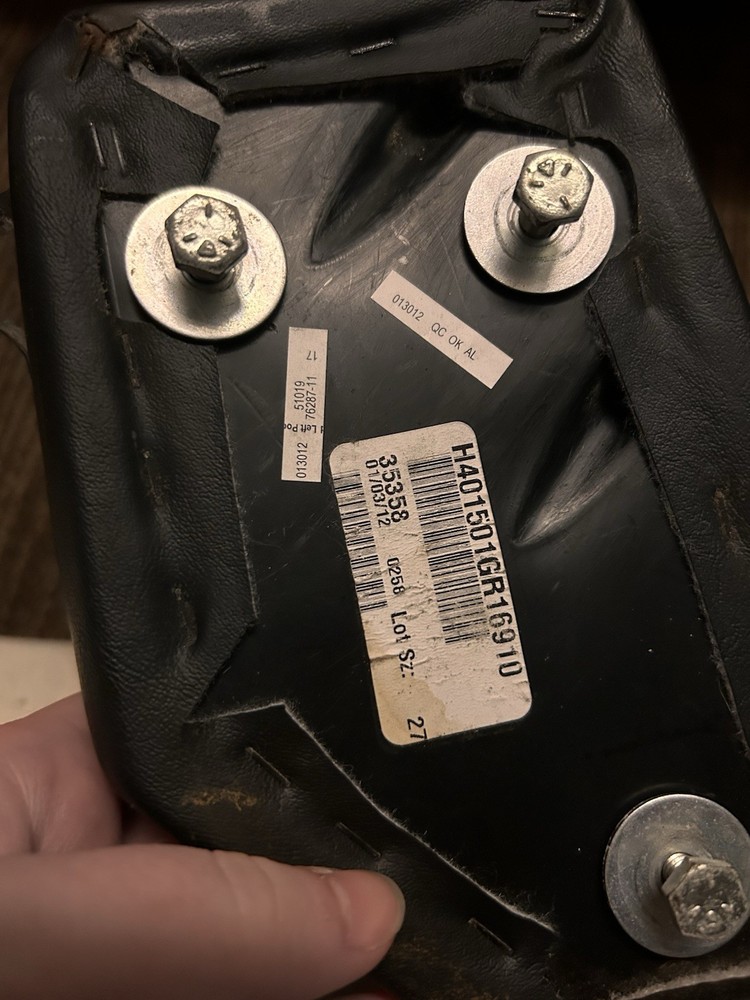 Harley Davidson Tour-Pak Speaker Housing Pair
