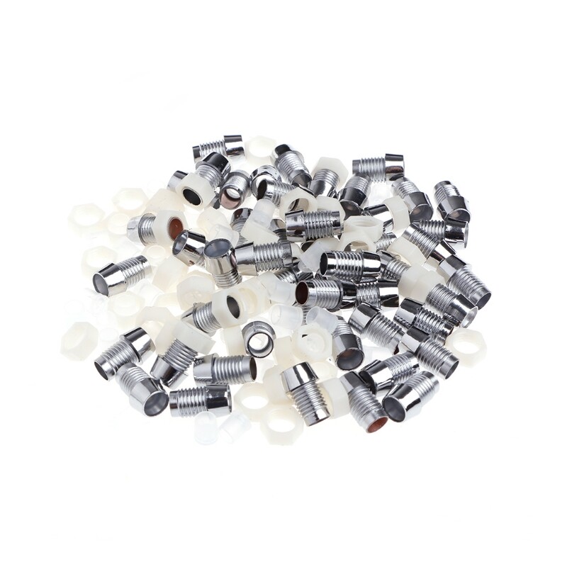 5mm LED Socket Assorted Kit Bezel Panel LED Diode Holder Gasket 50 Sets