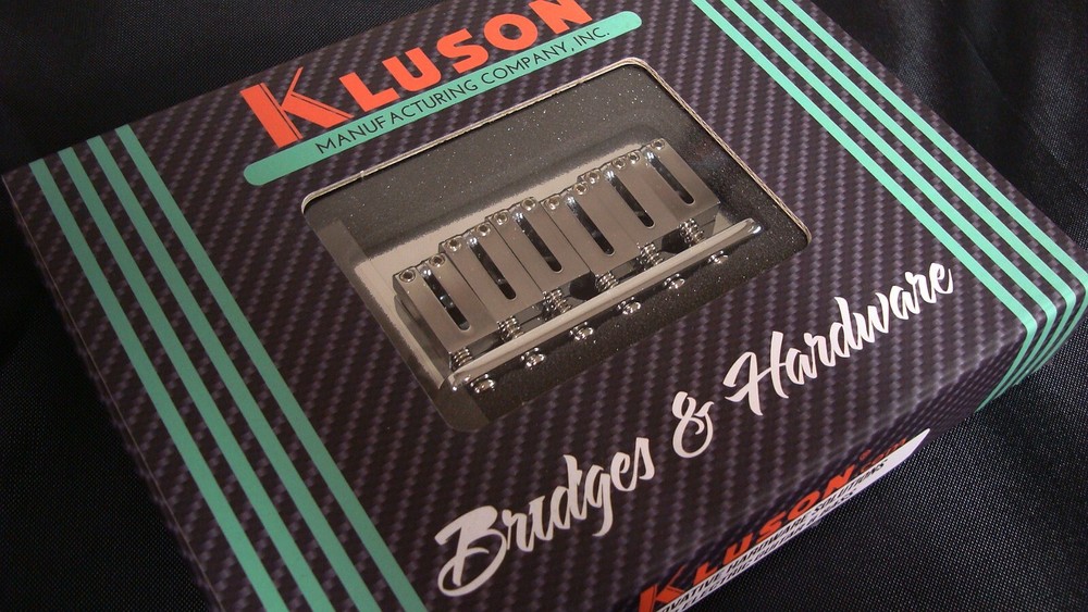 KSB-C Kluson® Replacement Hardtail Bridge for Fender® American Standard Strat