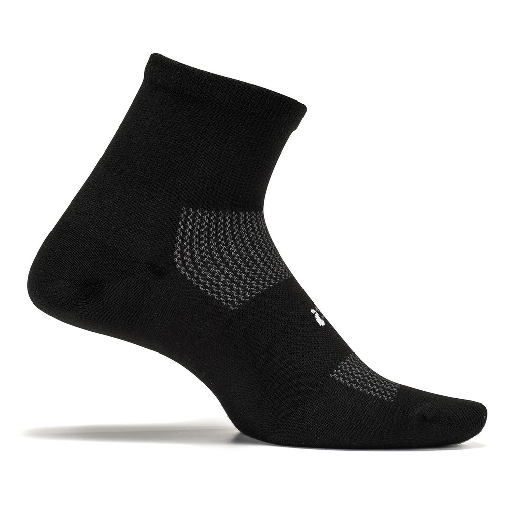Feetures - High Performance Ultra Light - Quarter - White - Size Medium