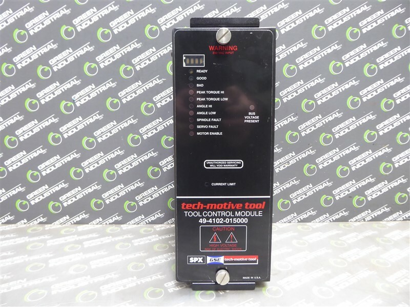 USED GSE Tech-Motive 49-4102-015000 Tool Control Module
