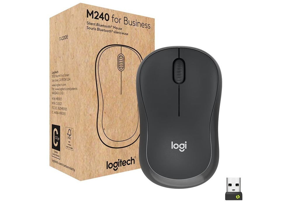 Logitech M240 for Business Silent Bluetooth Mouse