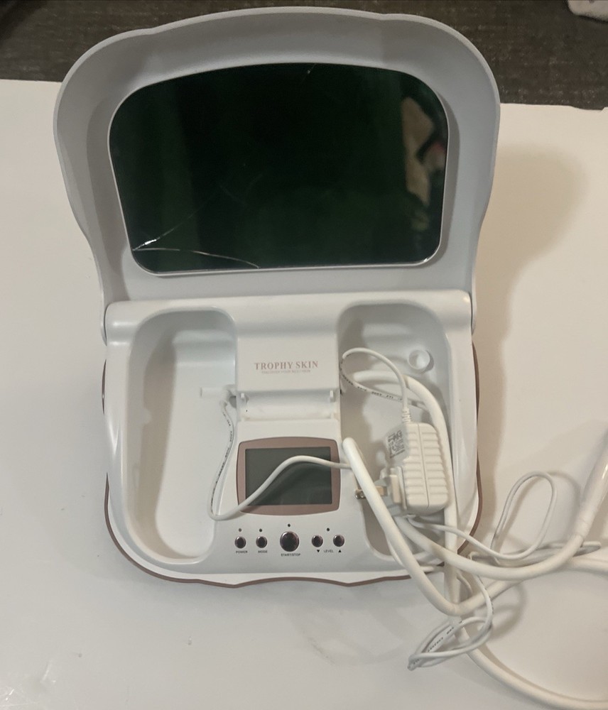 Trophy Skin MicrodermMD, Microdermabrasion System Replacement,Mirror Cracked