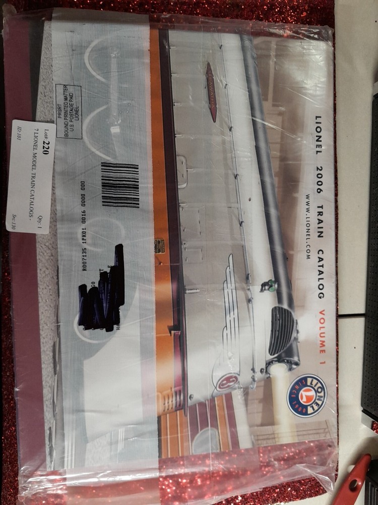 2006 Lionel Train Catalog New Sealed