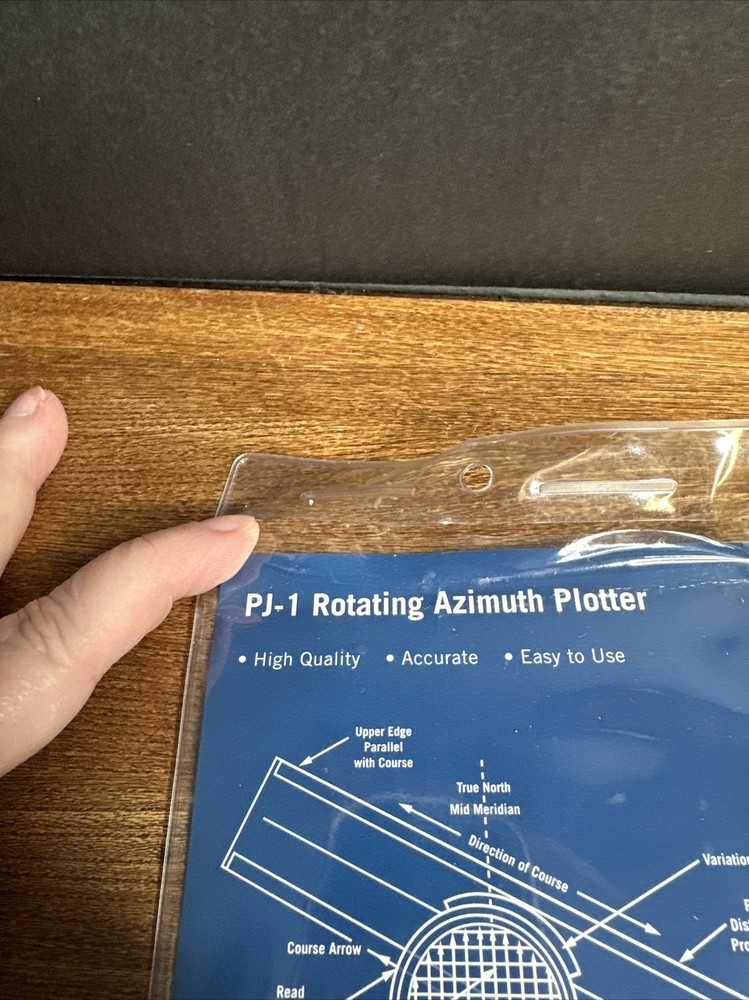 Jeppesen PJ-1 Rotating Azimuth Plotter 12/2018