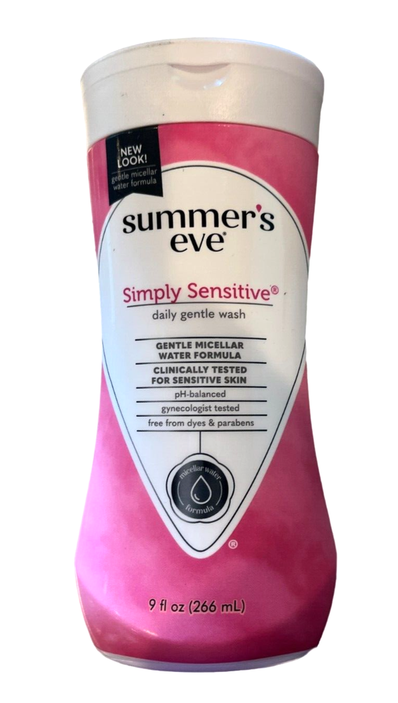 Summer's Eve Cleansing Wash SIMPLY SENSITIVE 9oz