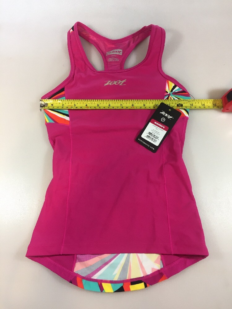 Zoot Womens Performance Racerback Tri Top Small S (6189)