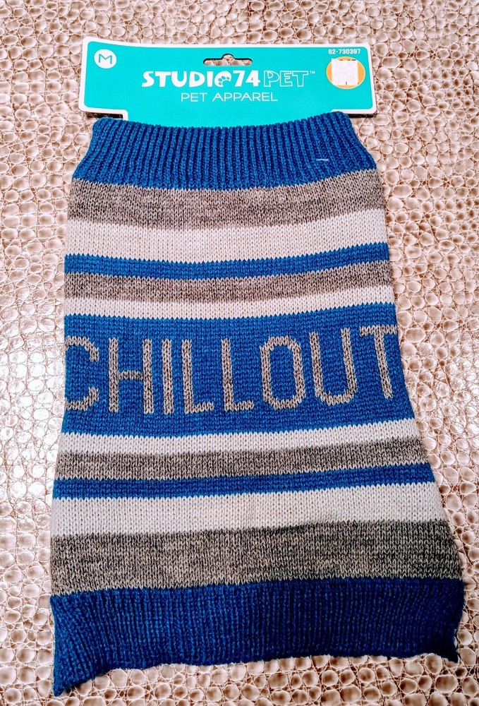 2 Pet Knitted Winter Sweaters (MEDIUM)