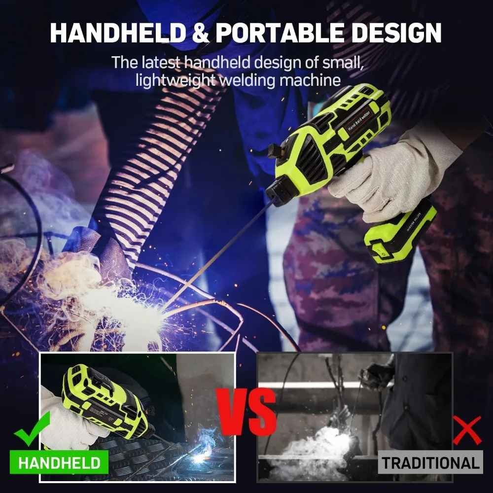 ArcMaster Go 120 – Portable IGBT Handheld Welder