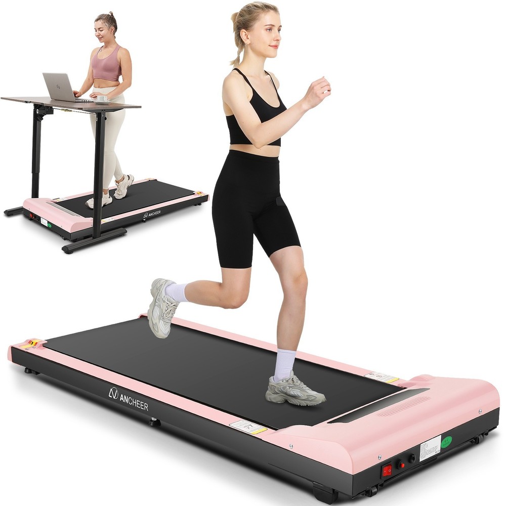 Portable 2 in 1  Walking Pad Treadmill Under Desk Treadmill Remote&App Control~