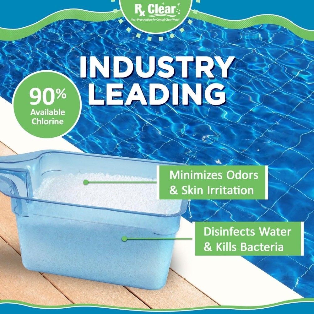 Rx Clear 50 lbs Granular Pool