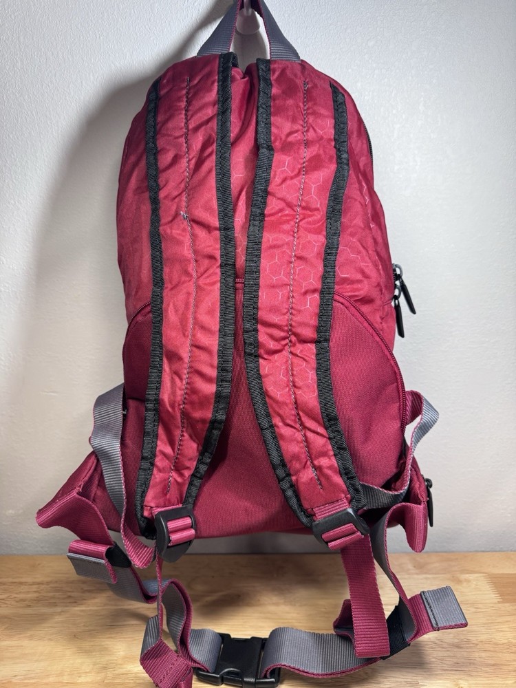 Samsonite Packable Backpack and Waist Bag Red Lightweight Travel