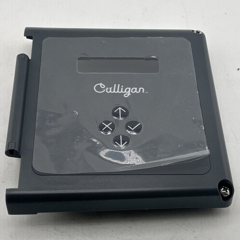 Culligan Water Softener Control Panel Keypad Faceplate Replacement Gray