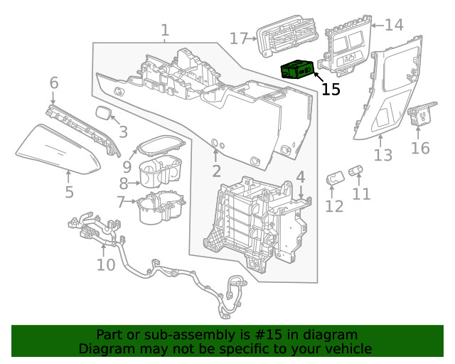 Genuine GM USB Port 13540950
