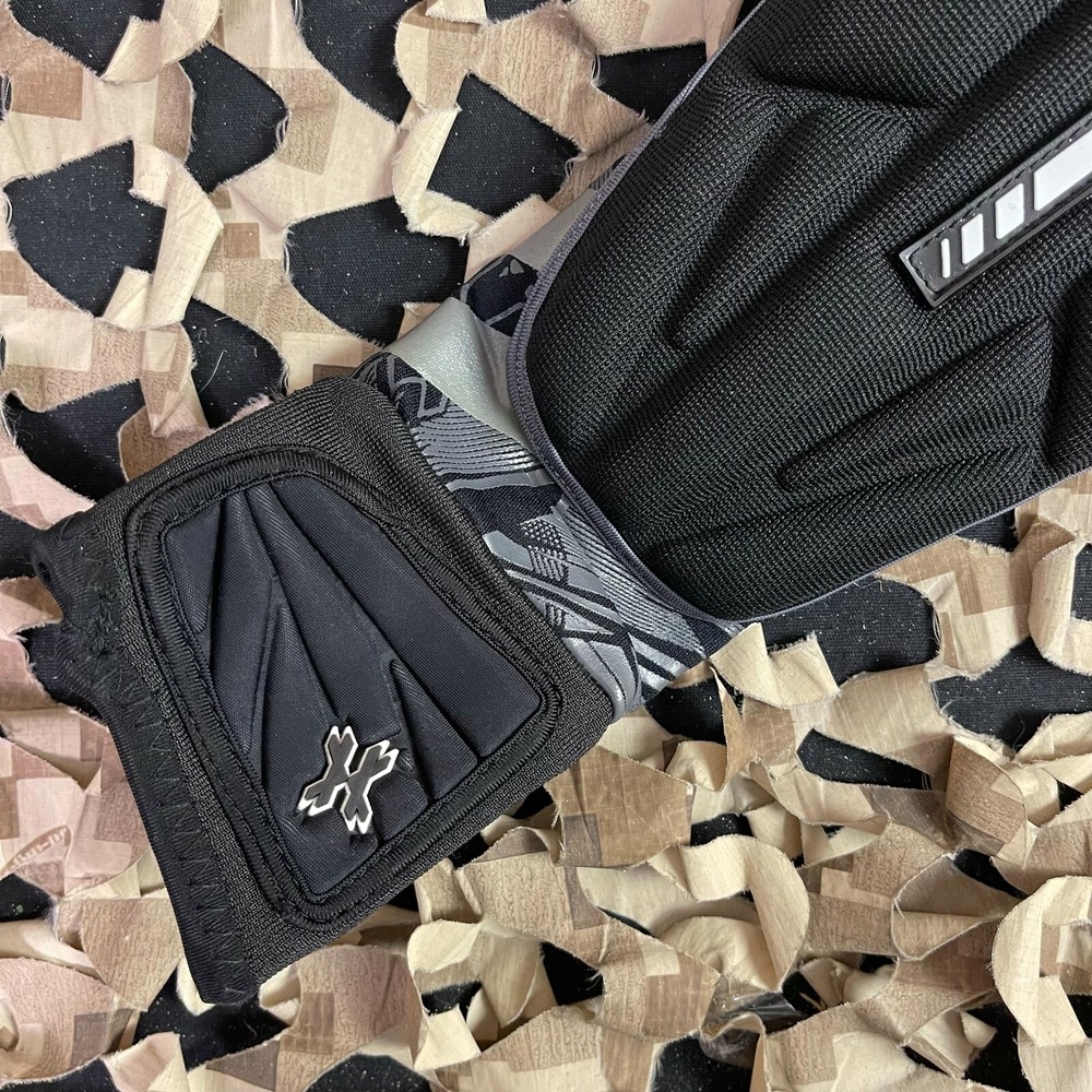 NEW HK Army Crash Elbow Pads - Black/Grey - Small/Medium