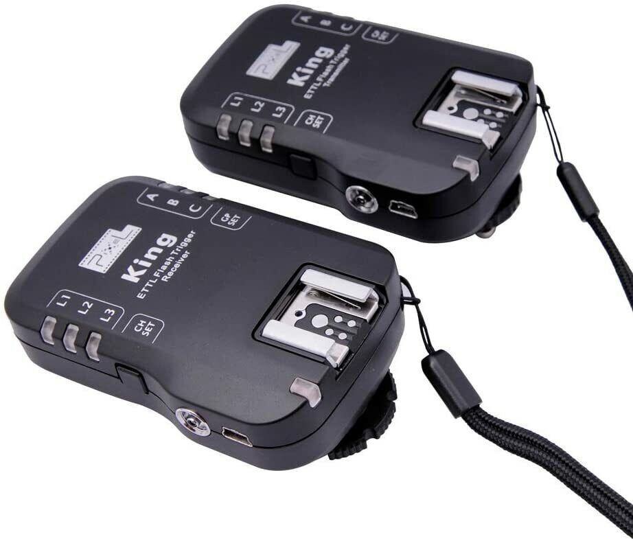 Pixel King Wireless E-TTL Flash Trigger Set for Canon