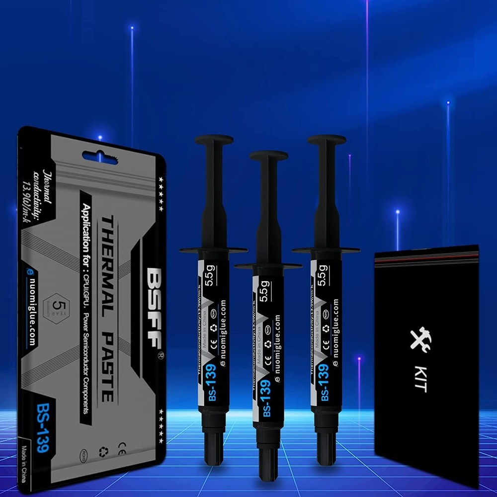 Thermal Paste 16.5g with Toolkit CPU Paste Thermal Compound Paste Heatsink fo...