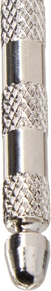 Compact Stainless Steel Nut Cracker Set with 2 Crackers & 4 Picks - White