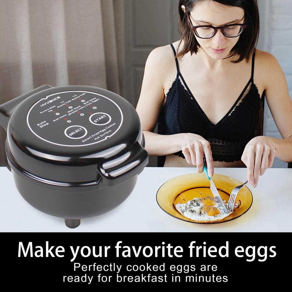 Smart Fried Egg Cooker, 6 Fried Egg Features, Make fried egg like Sunny side ...