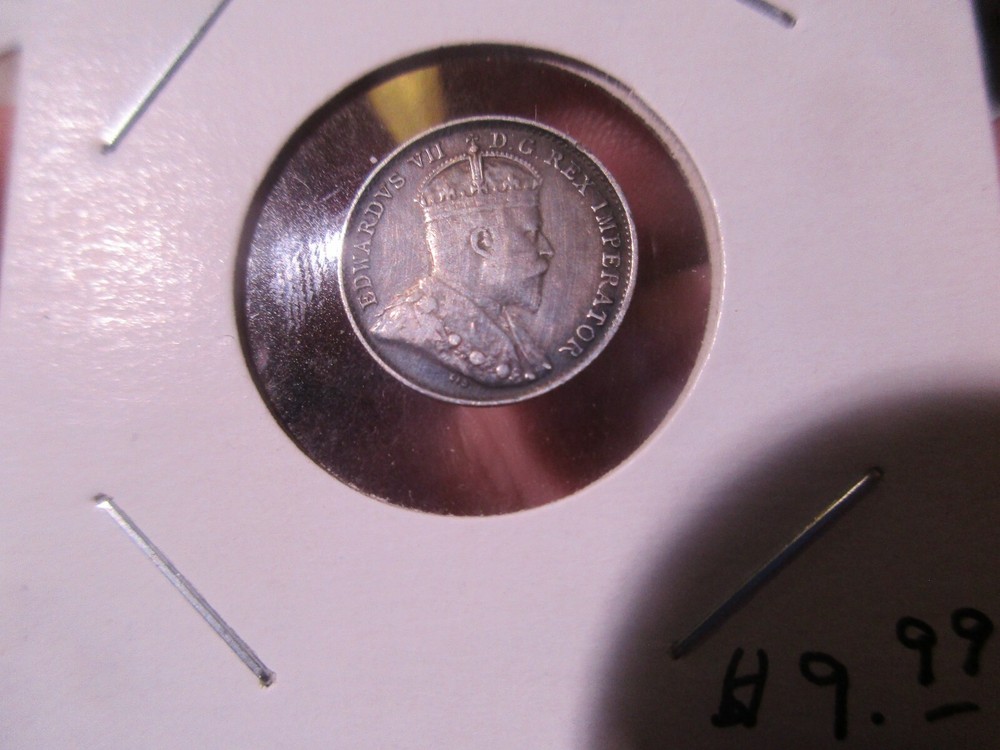 Canada - 1902 Silver Five Cent - Edward VII