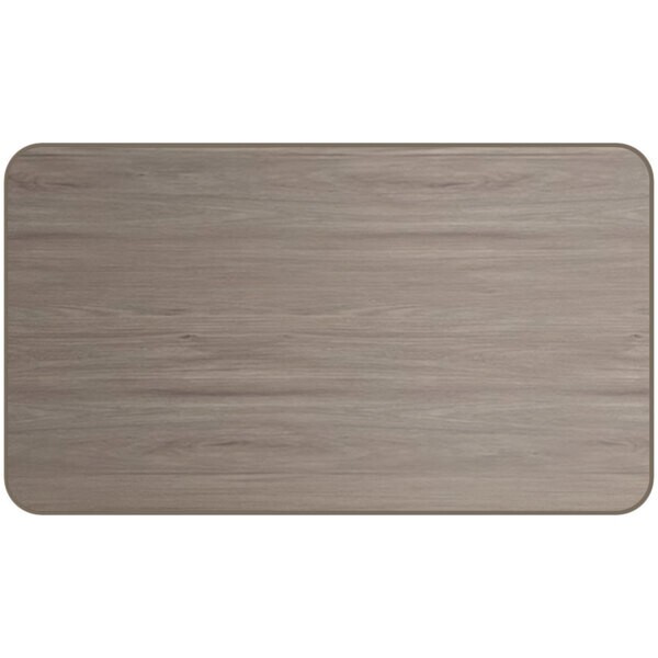 24" x 42" Rectangular Restaurant Table Top with Ash Laminate Top Finish