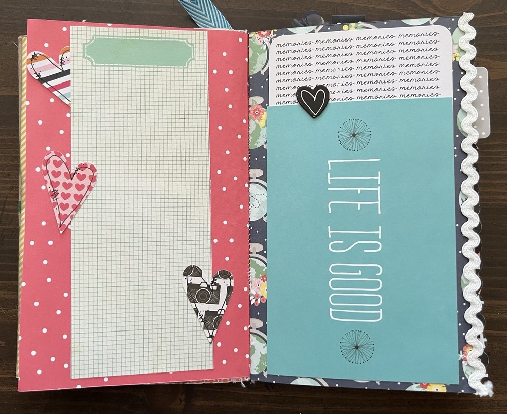 Handmade Starbucks Junk Journal Paper Bag Scrapbook