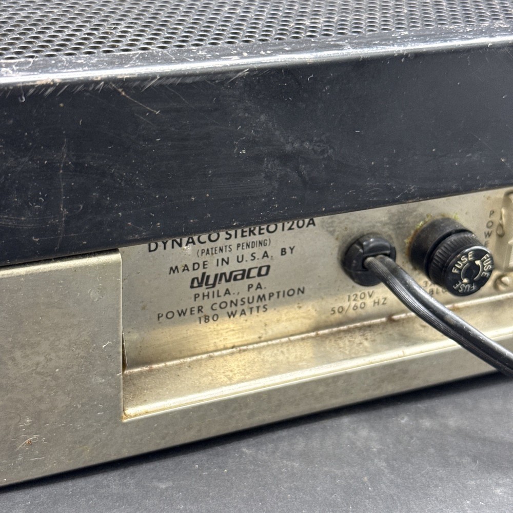 Dynaco Stereo 120A Power Amplifier - Not Tested
