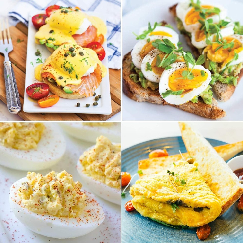 Versatile Egg Cooker: Soft, Medium, Hard Boiled & Poached Eggs in Minutes