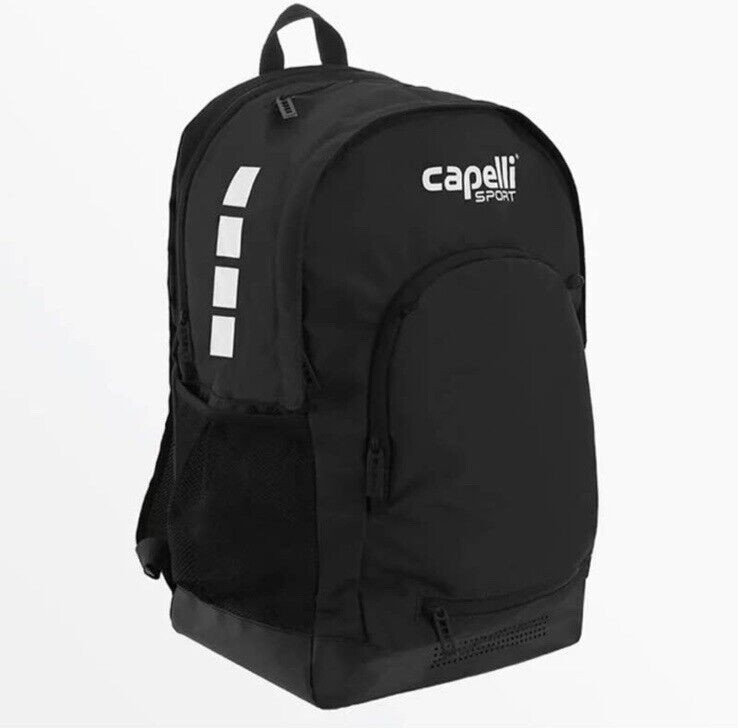 Capelli Sport Soccer Large Black Backpack