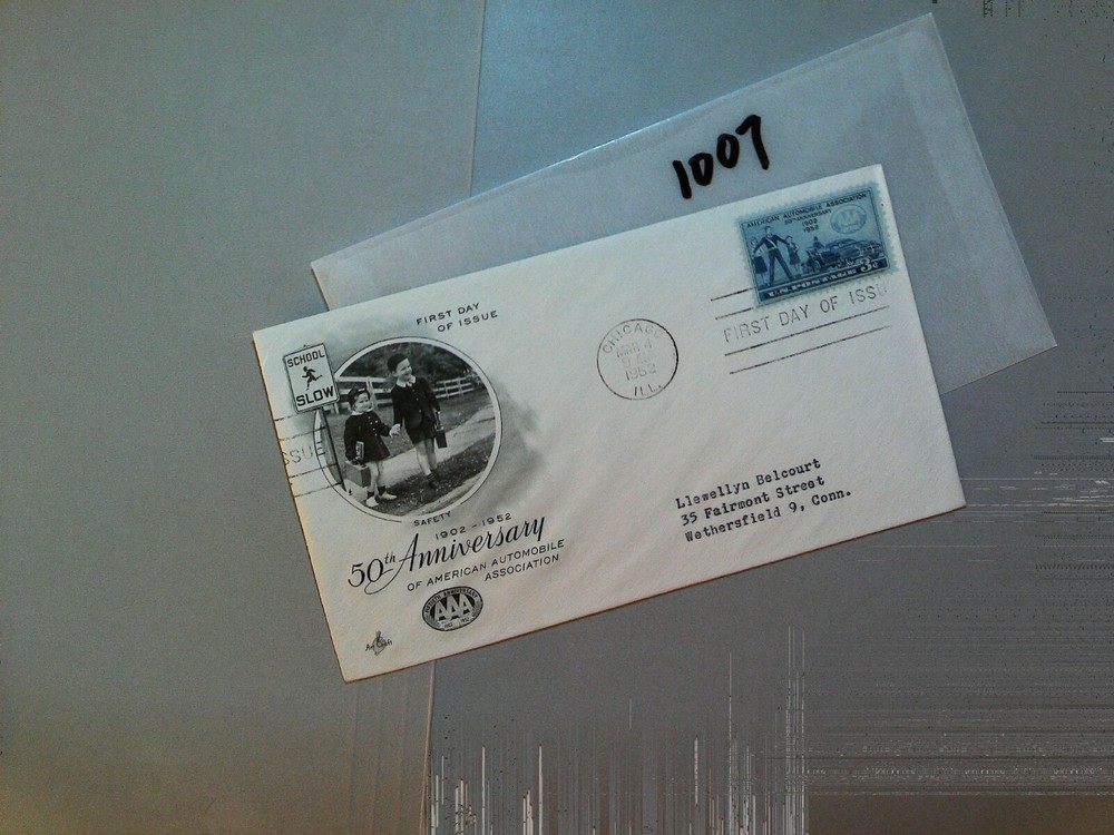 U. S. FDC - 1007 - A. A. A.   - comb. shipping!
