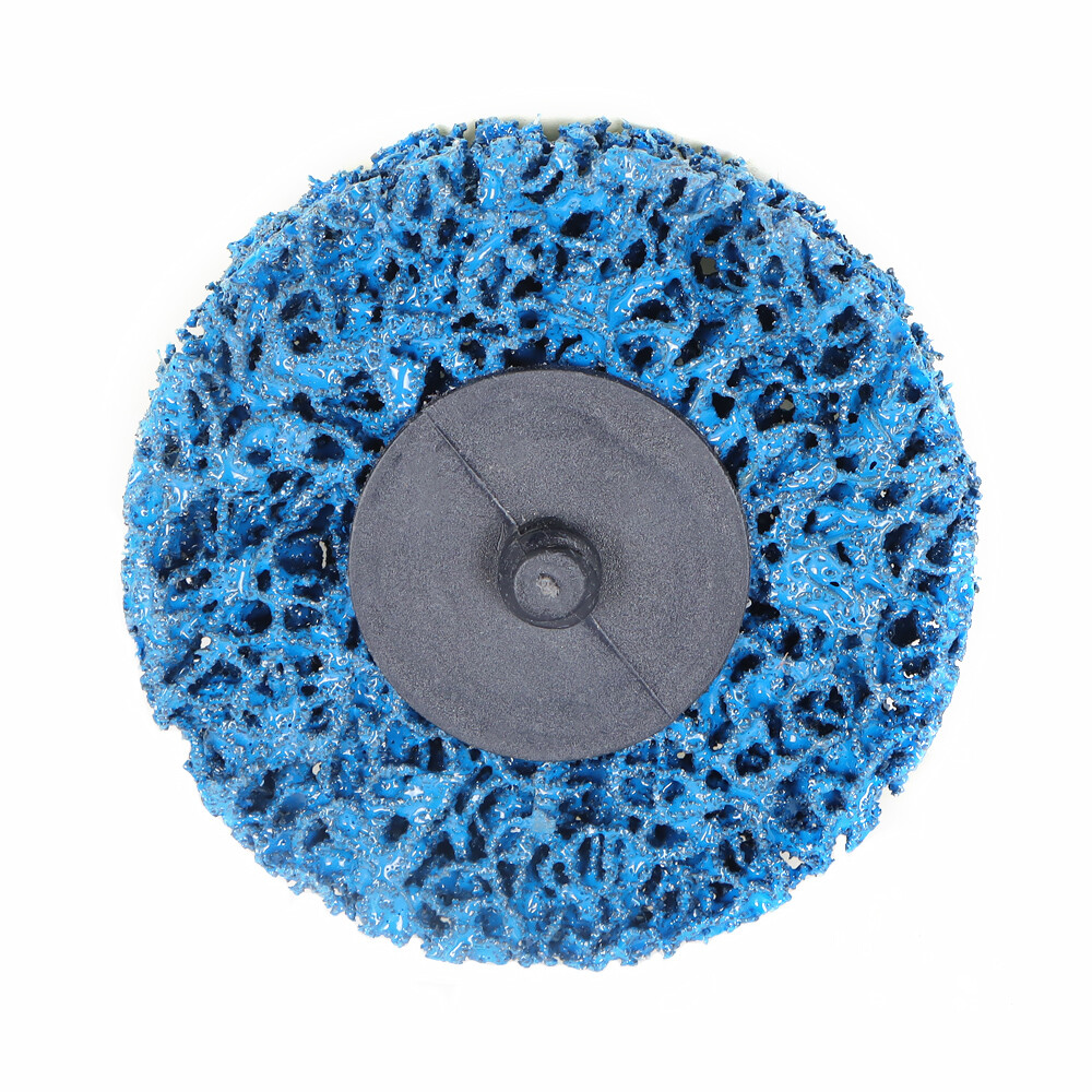 25 Pack 3 Inch Quick Change Easy Strip & Clean Discs Blue For Paint Rust
