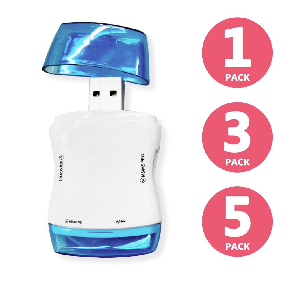 Memory Card Reader Adapter to USB 2.0 for Micro-SD (SDHC/SDXC) / T-Flash / TF