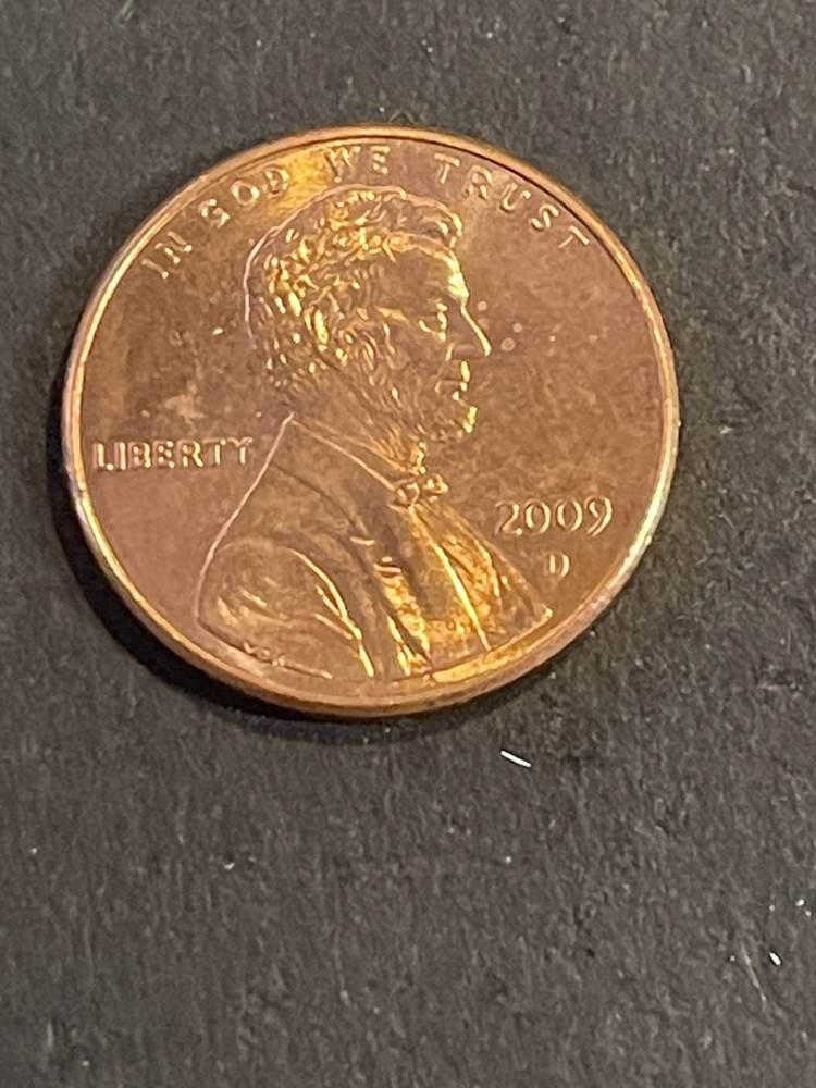 2009 D Lincoln Professional Life Cent (Red) X2104