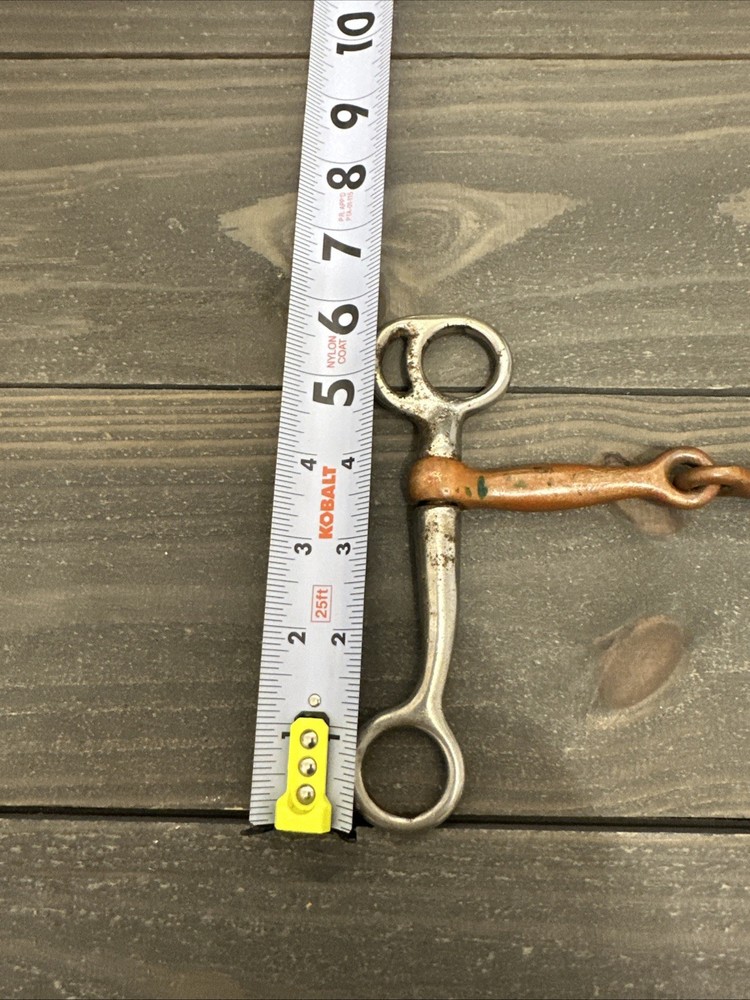 5-inch Tom Thumb Snaffle Copper Mouth bit