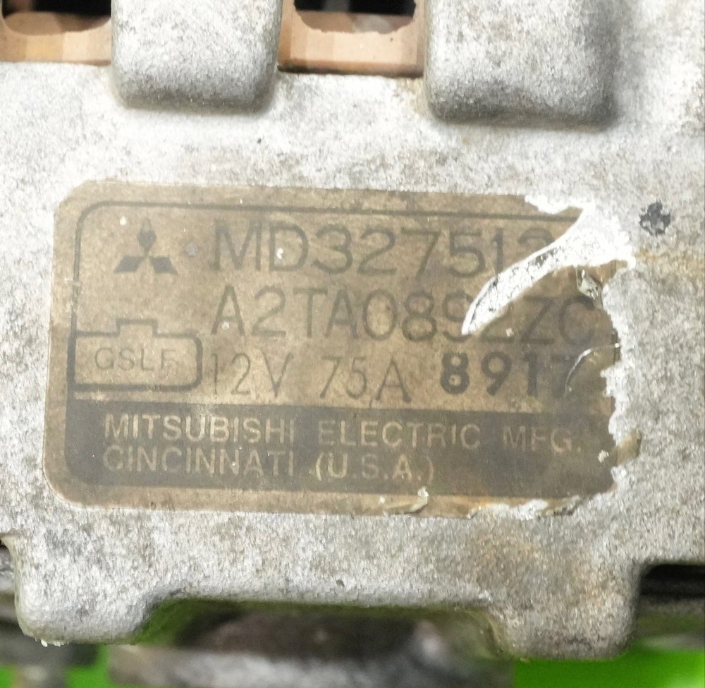 95-99 Eclipse GST OEM MD327513 4G63 engine motor alternator generator