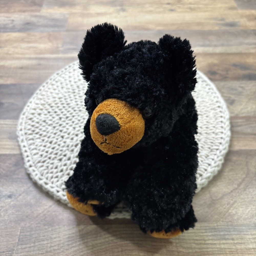 Wishpets Soggle Black Bear Plush 10" Clark’s Trading Post Stuffed Animal