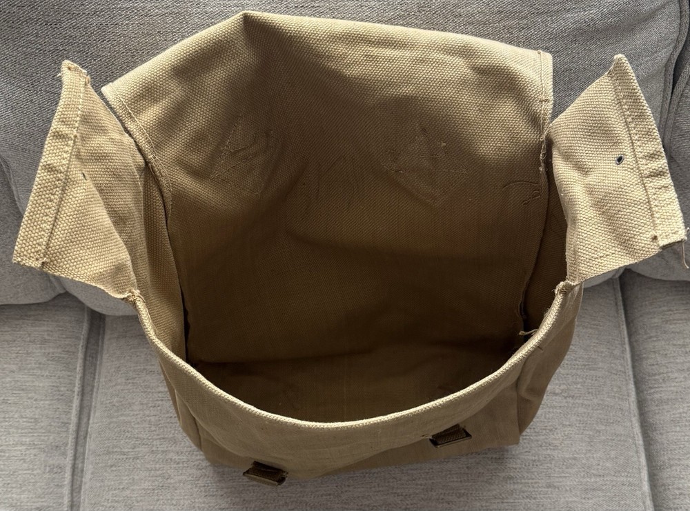 WWII British Army 37 Pattern Webbing Large Pack 1940 Dated MW&S Military