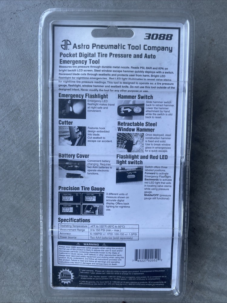 Astro Pneumatic Tool Company 3088