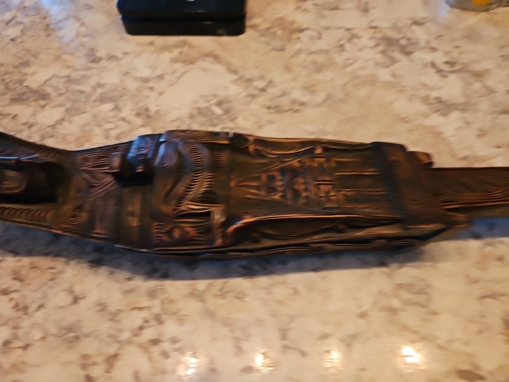 Hasapi Lute wood 2 string musical instrument