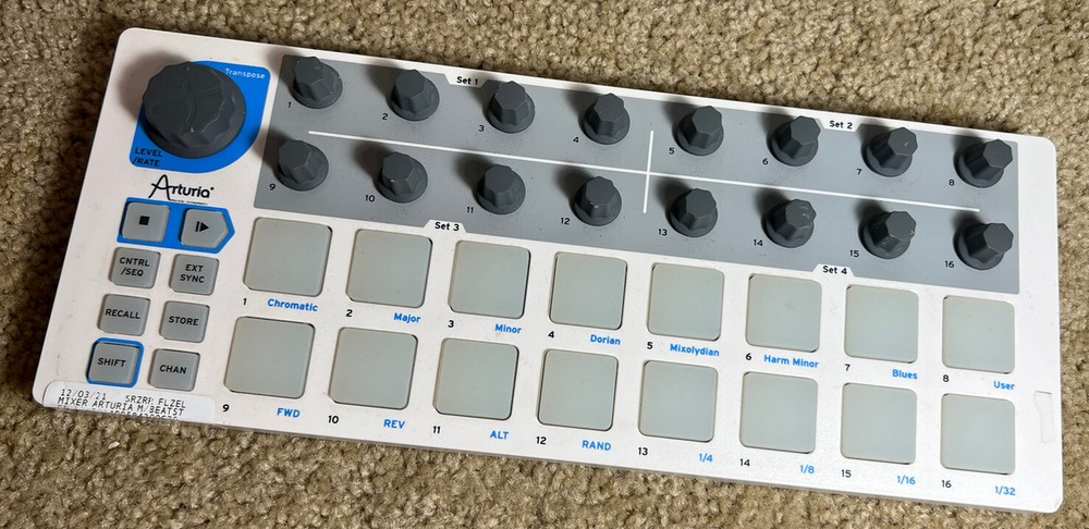 Arturia BeatStep 16-Step Analog Sequencer Midi USB DJ Recording Pad Controller